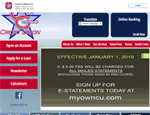 Tablet Screenshot of myowncu.com